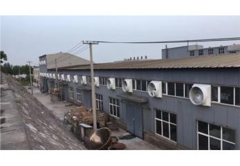 洛陽鴻源軸承外掛玻璃鋼負壓風機通風工程